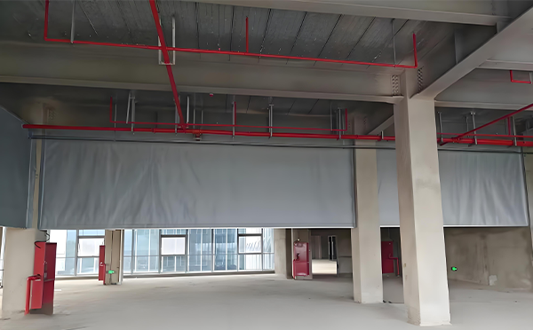 漳县防火布挡烟垂壁