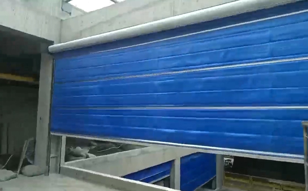 大型物流园区完成漳县防火门整体安装工程